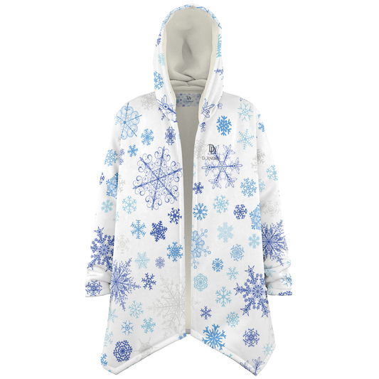 White Snowfall Christmas Cloak