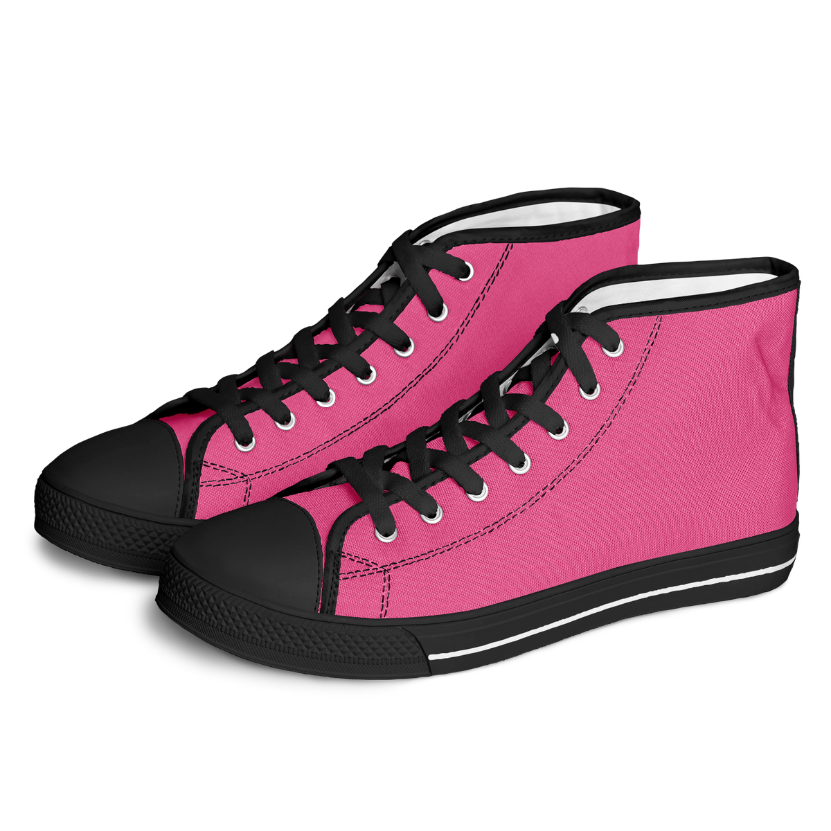 Pink High Top Shoes