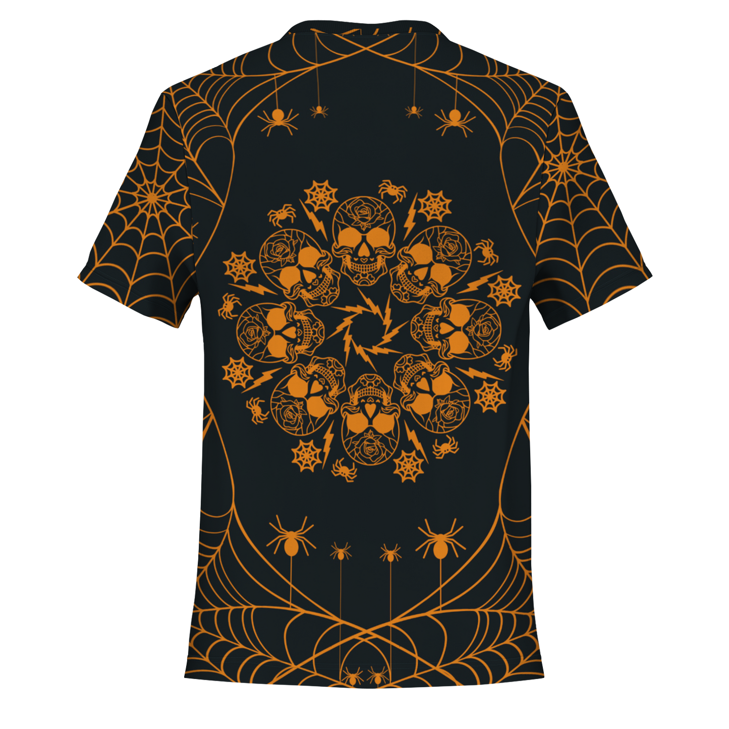 Halloween Web Pocket T-shirt
