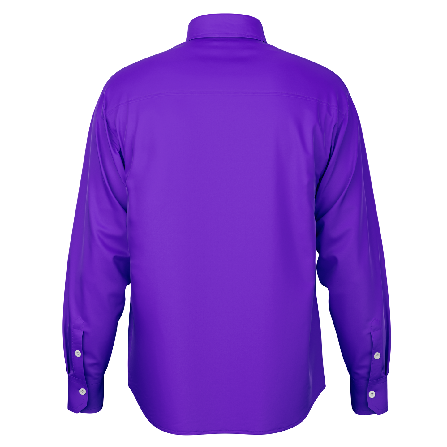 Purple Long Sleeve Button Down Shirt