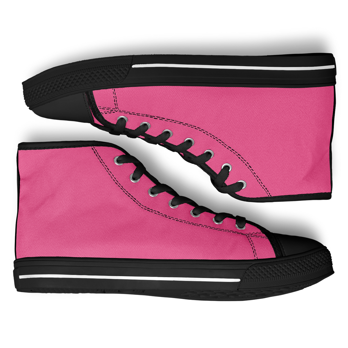 Pink High Top Shoes