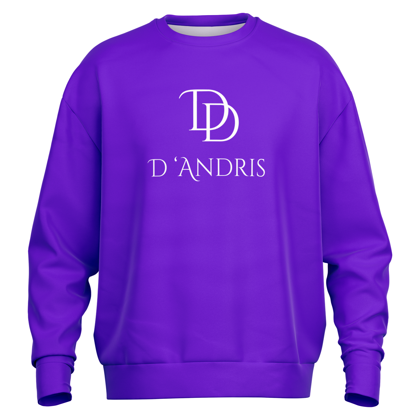 Purple Heavyweight Over-sized Sweatshirt