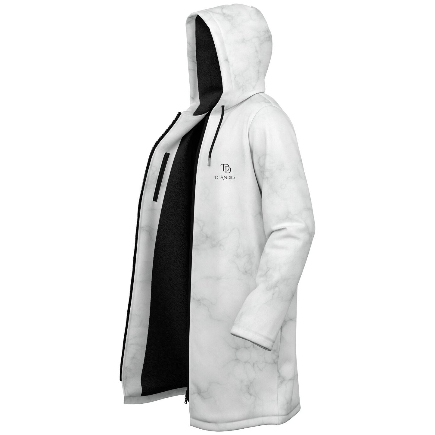 Marble Zipper Cloak