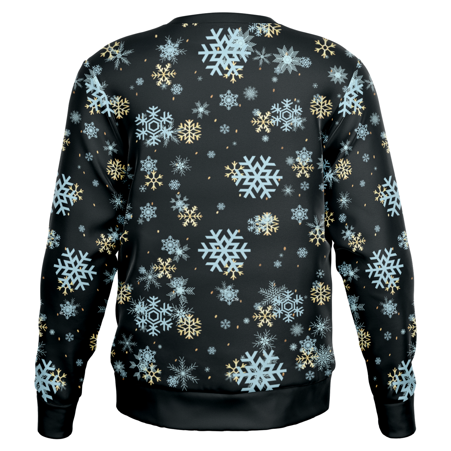 Black Snowfall Christmas Sweatshirt
