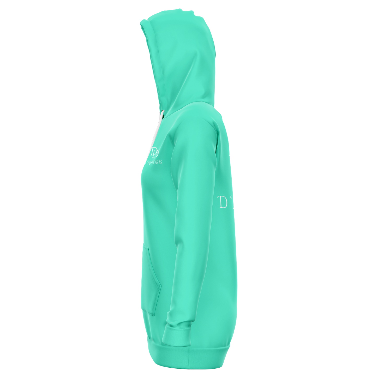 Mint Longline Hoodie