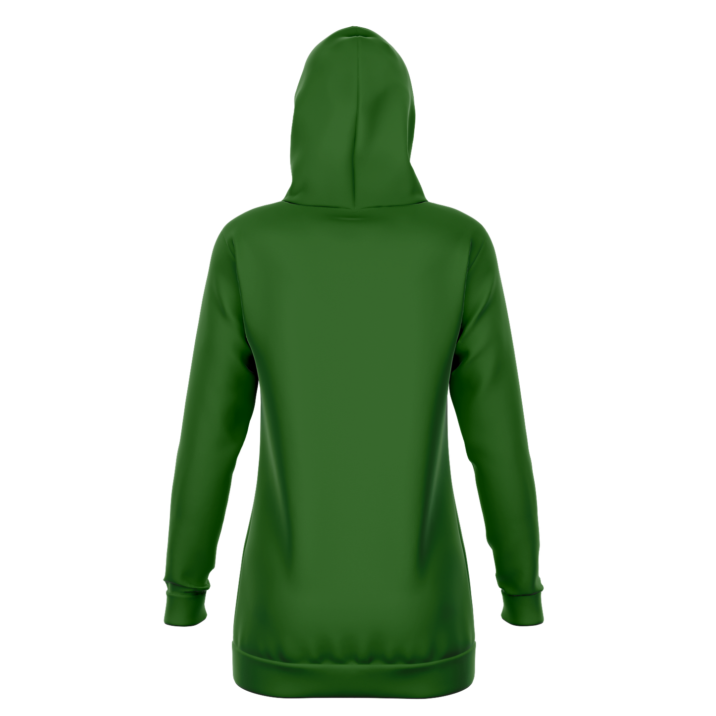 Green Longline Hoodie