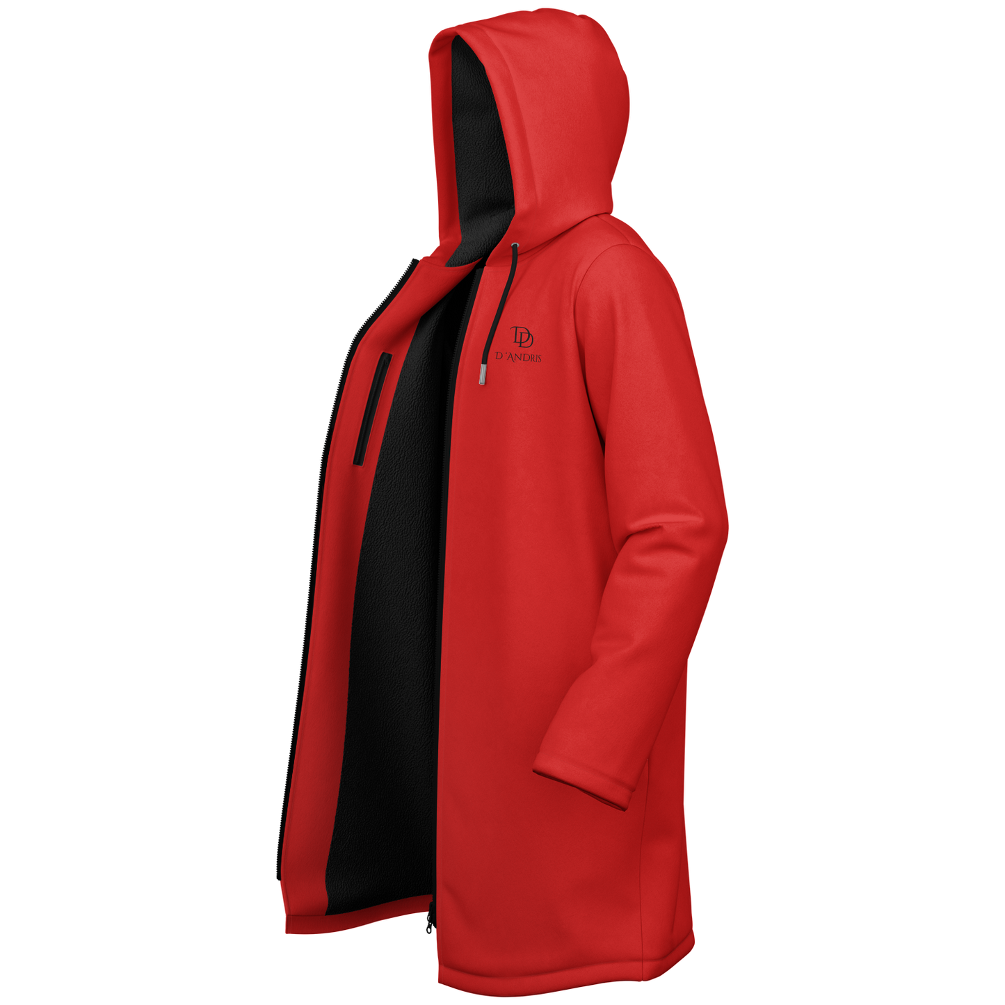 Red Zipper Cloak