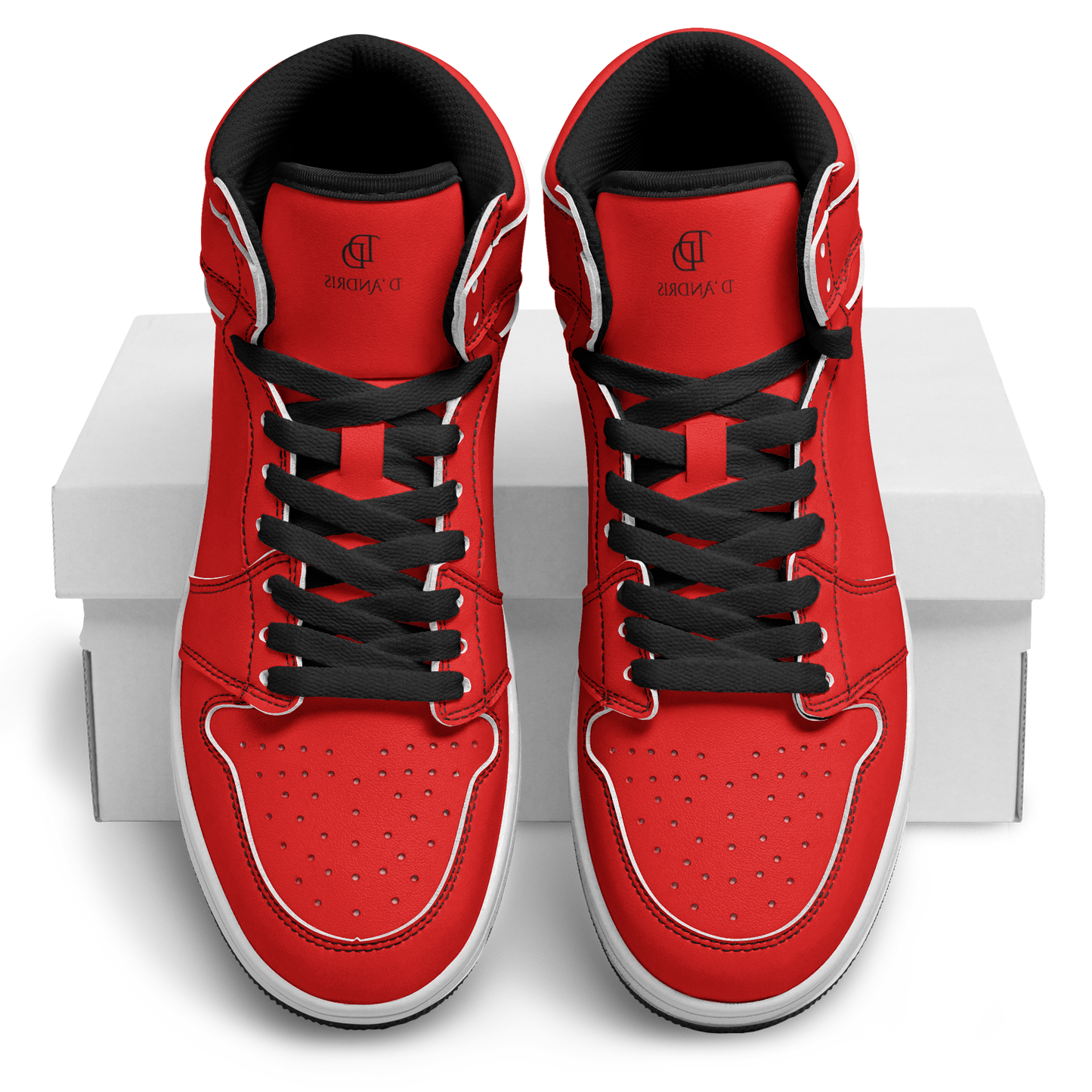 Red High Top Shoes