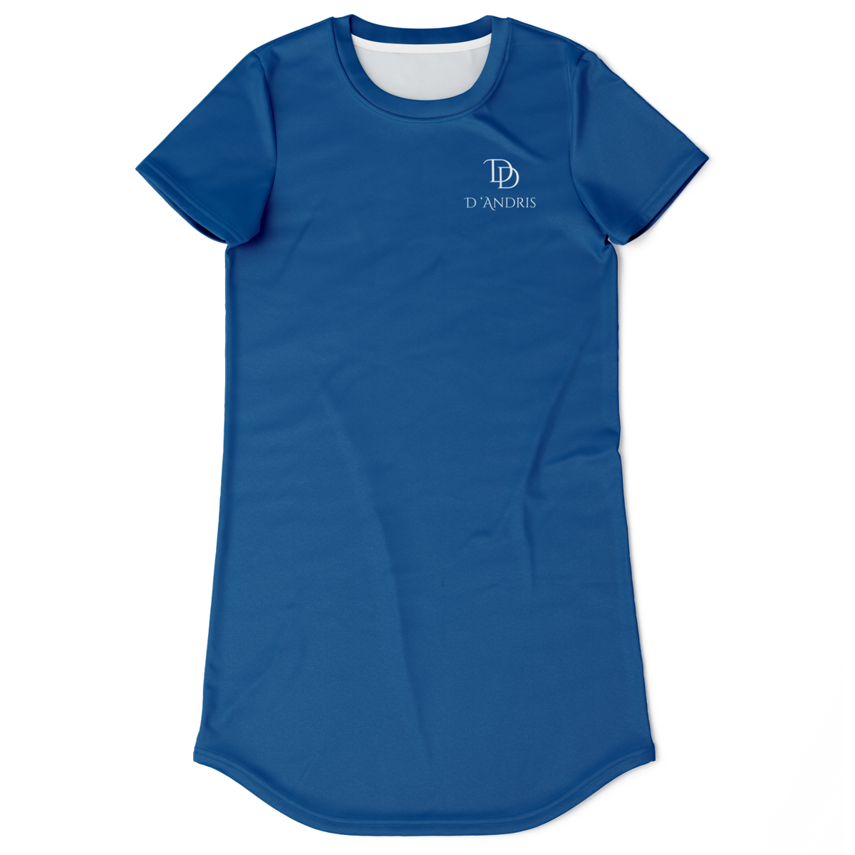 Blue T-Shirt Dress