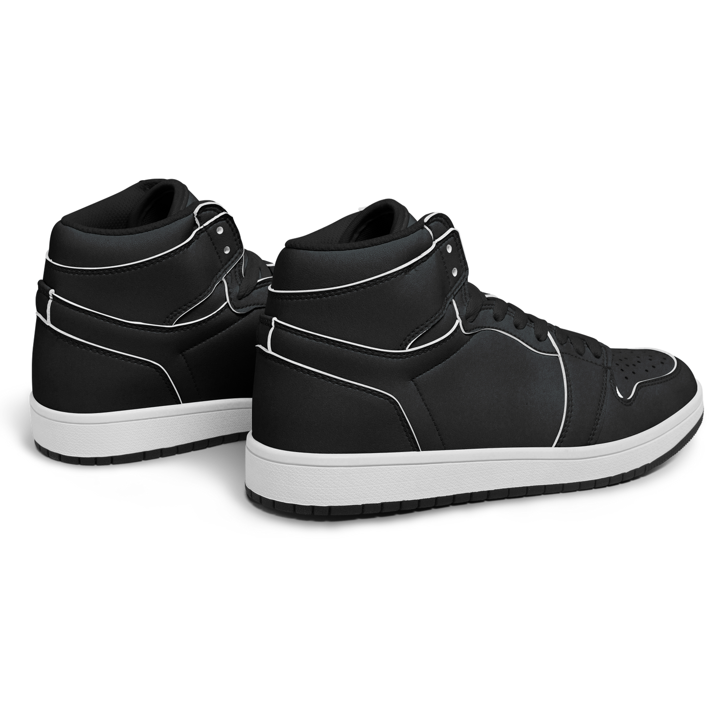 Black High Top Shoes