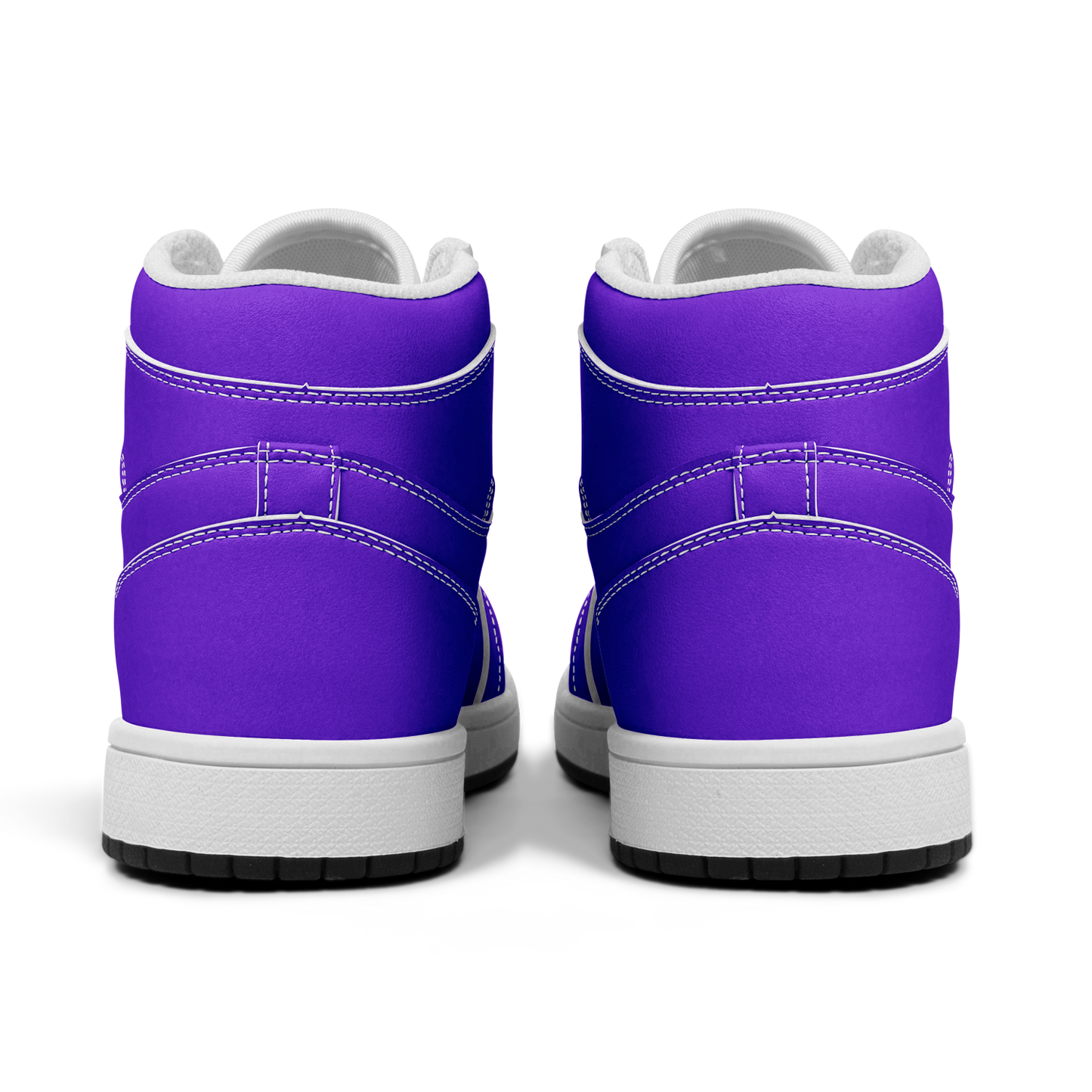 Purple High Top Shoes