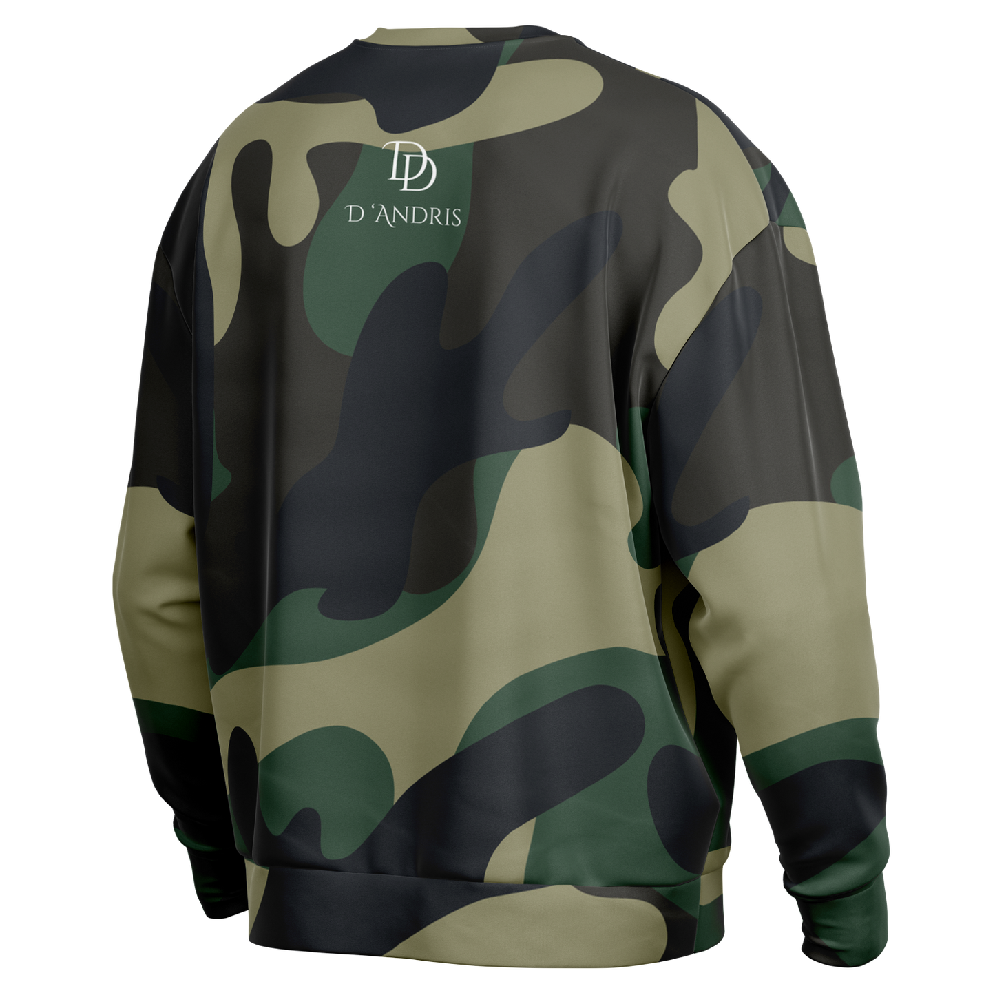 Camo Heavyweight Over-sized Sweatshirt