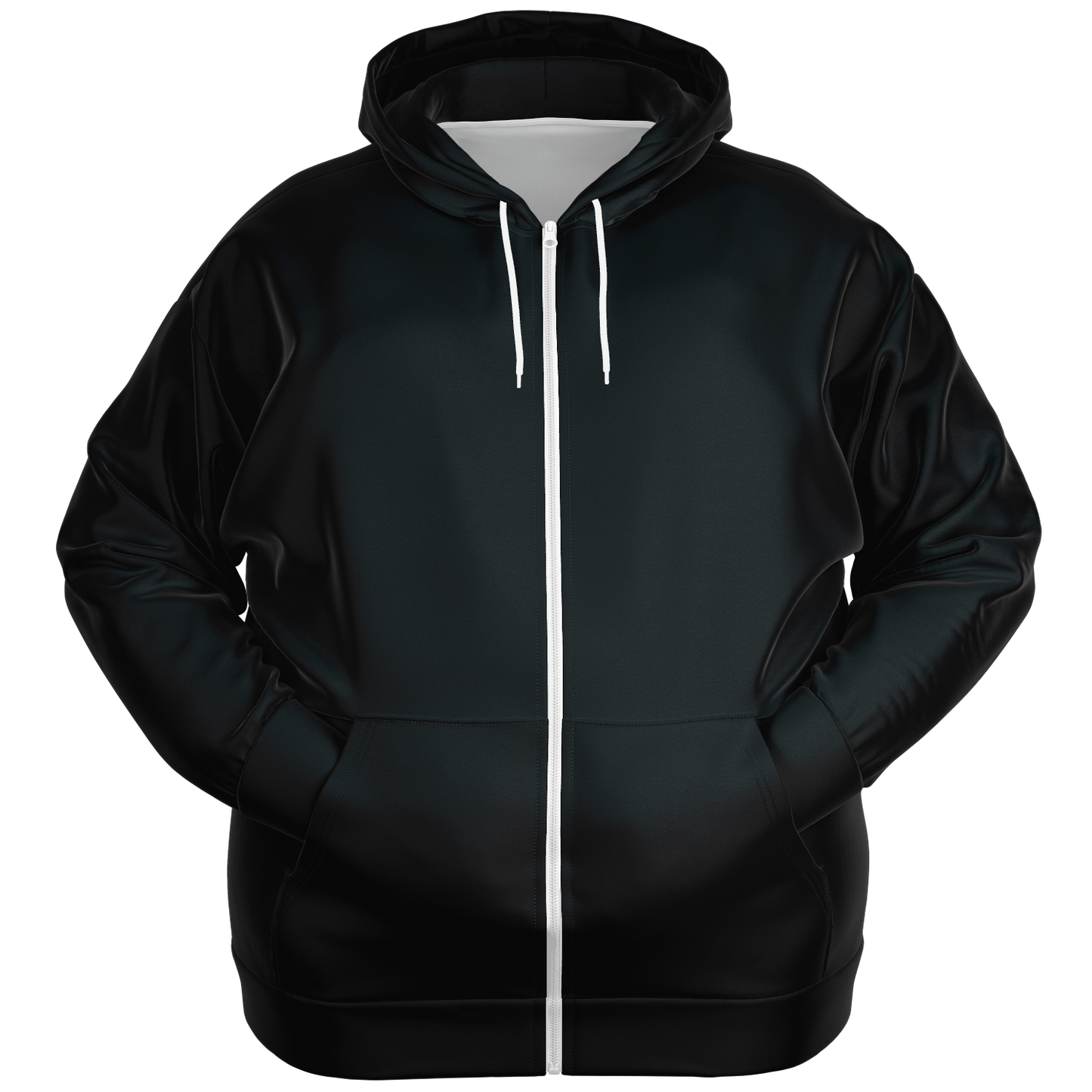Black Zip-up Hoodie