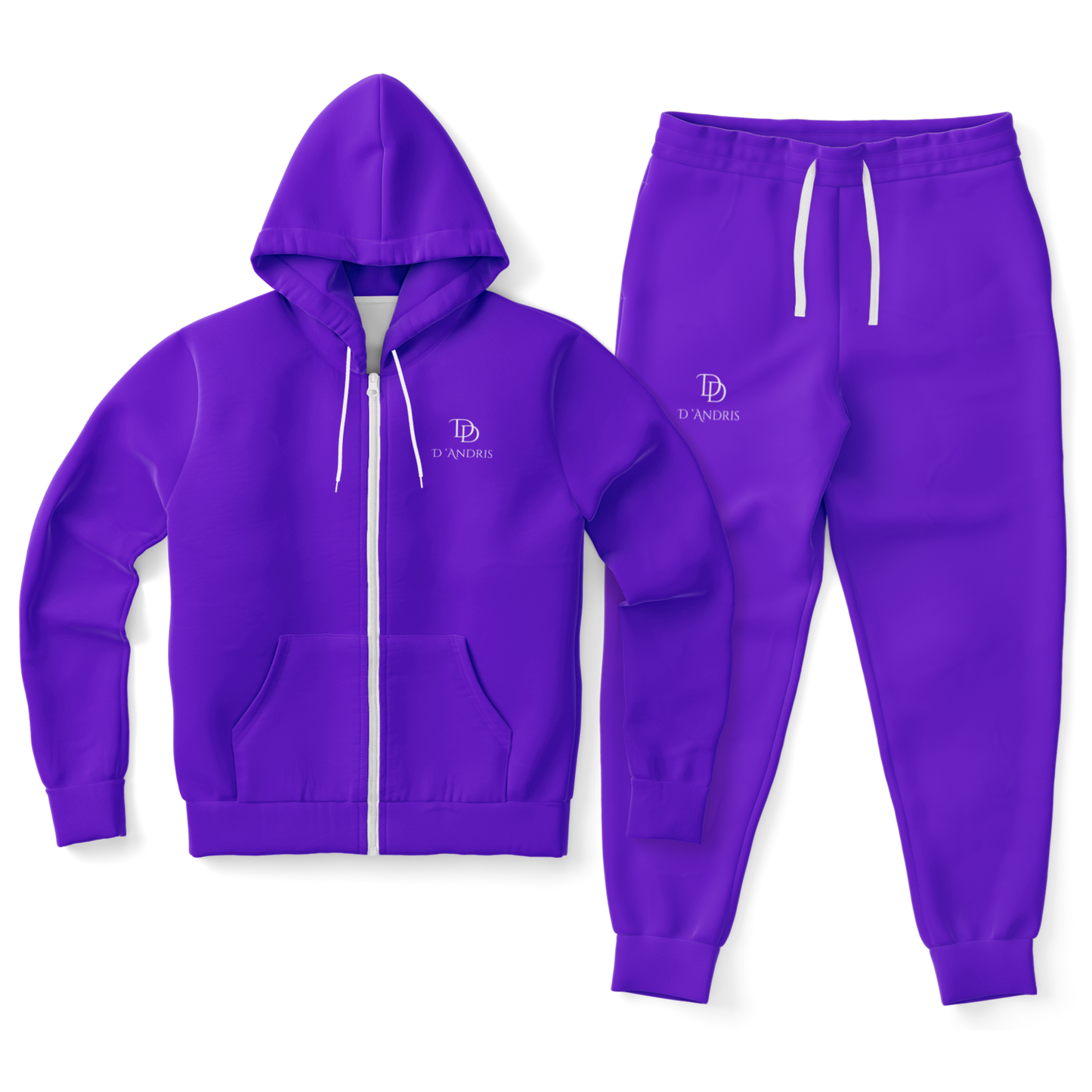 Purple Ziphoodie & Jogger