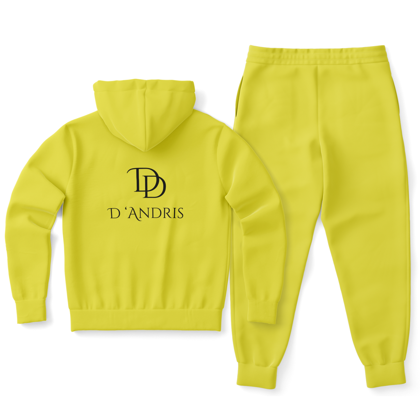 Yellow Ziphoodie & Jogger