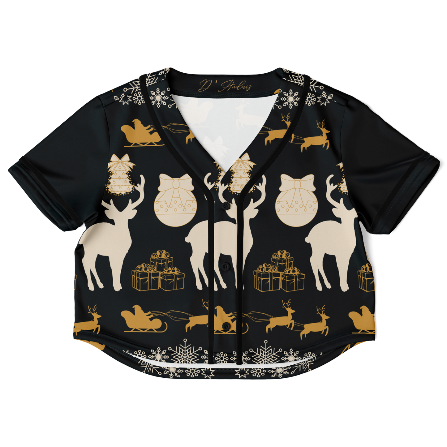 Cropped Baseball Jersey