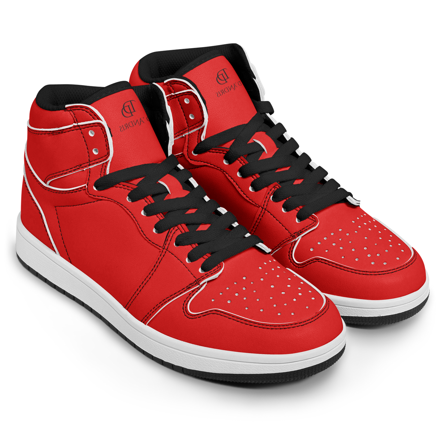 Red High Top Shoes