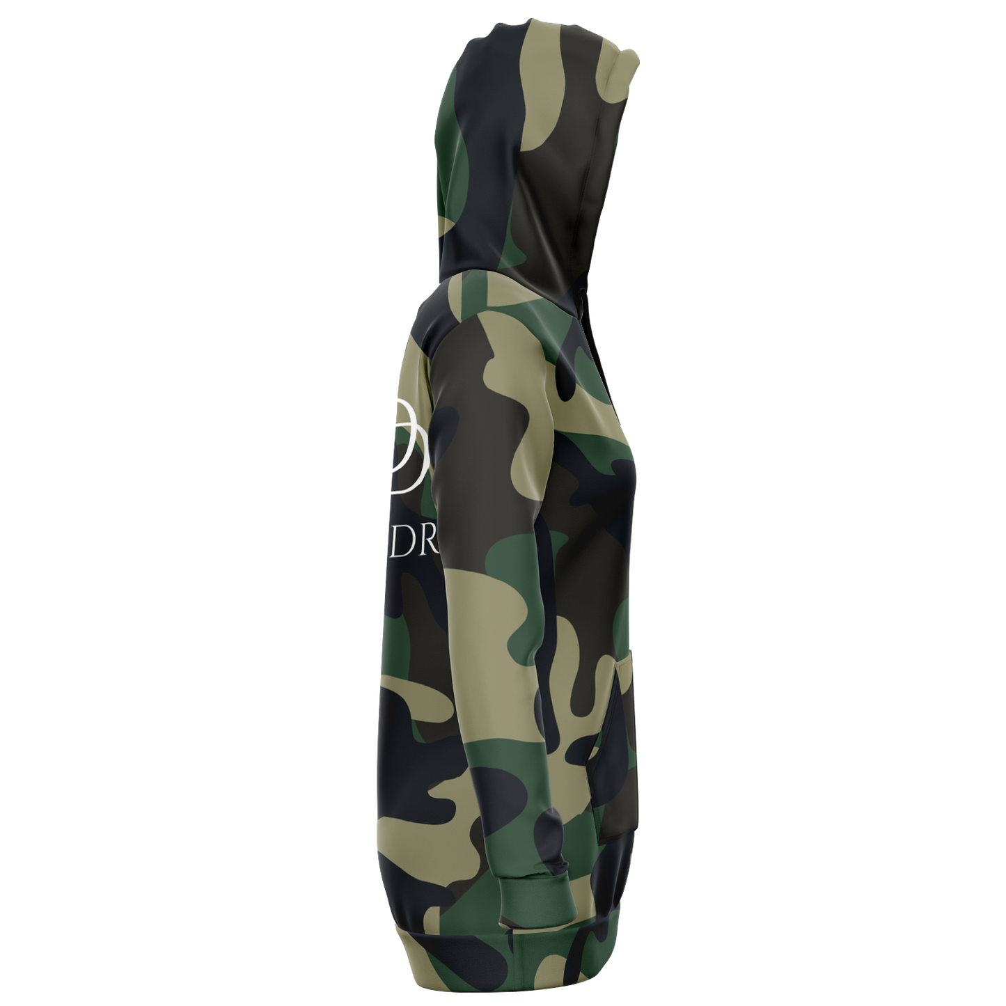 Camo Longline Hoodie