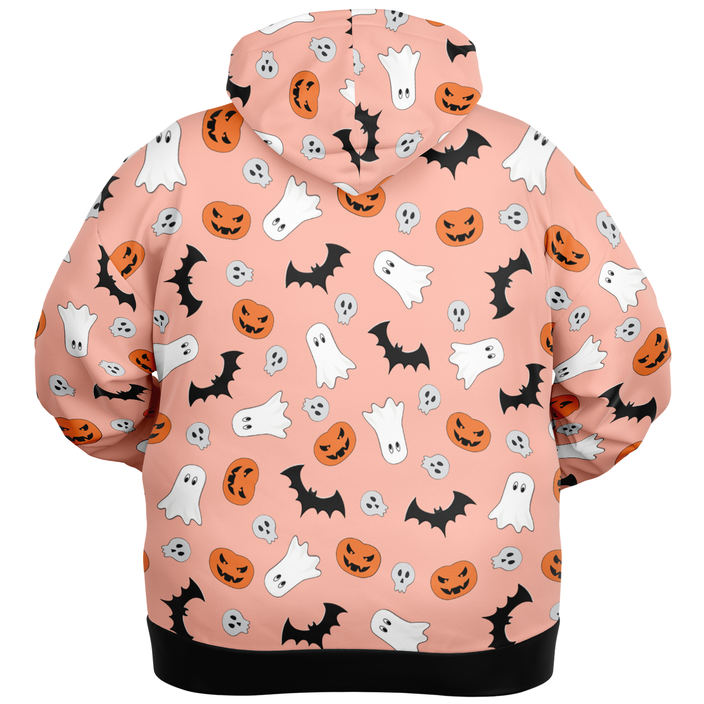 Halloween Boo Plus-size Ziphoodie