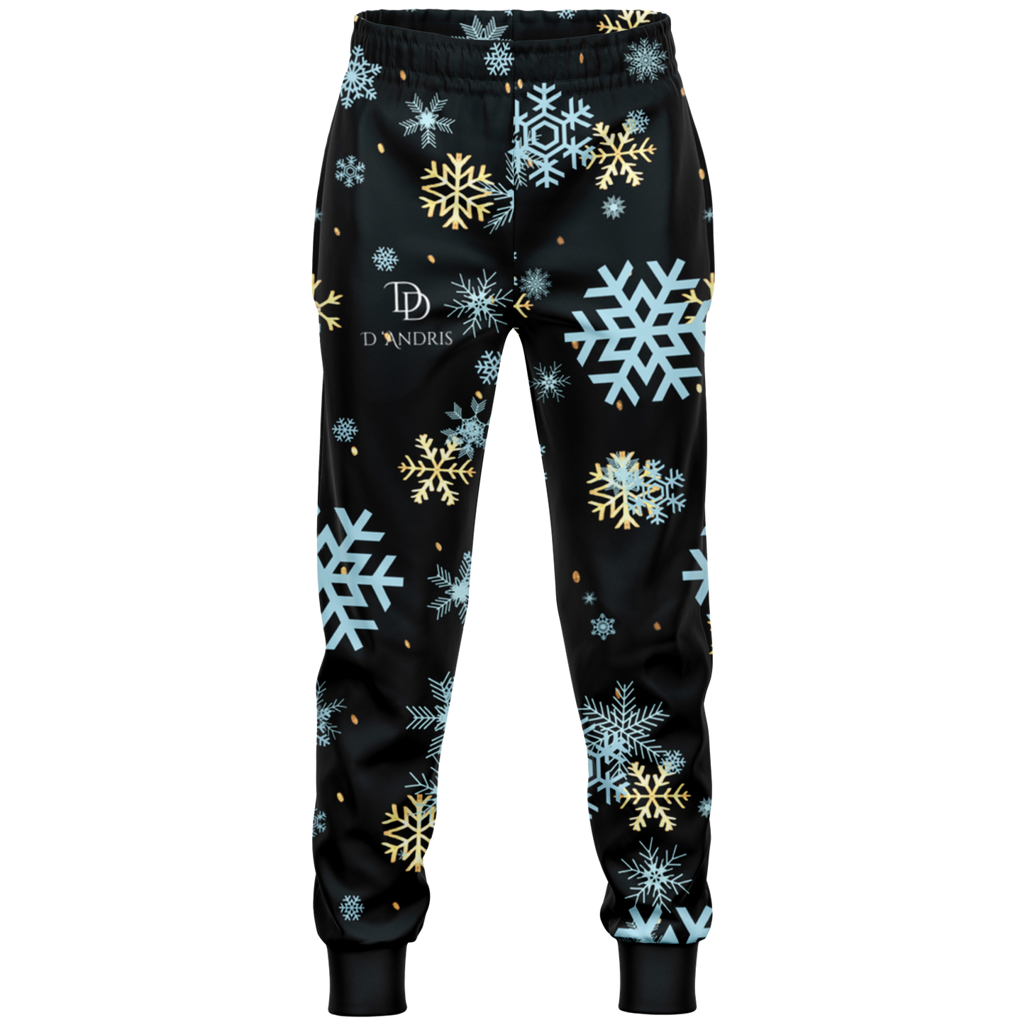 Black Snowfall Christmas Kids/Youth Jogger