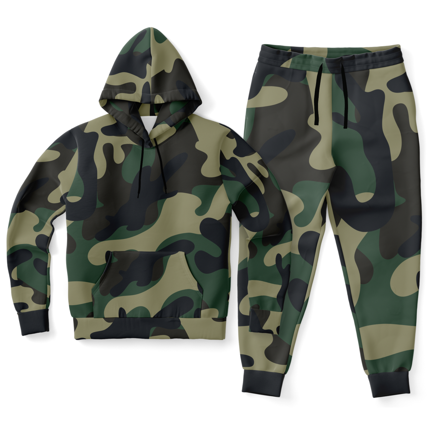 Camo Pullover Hoodie & Jogger