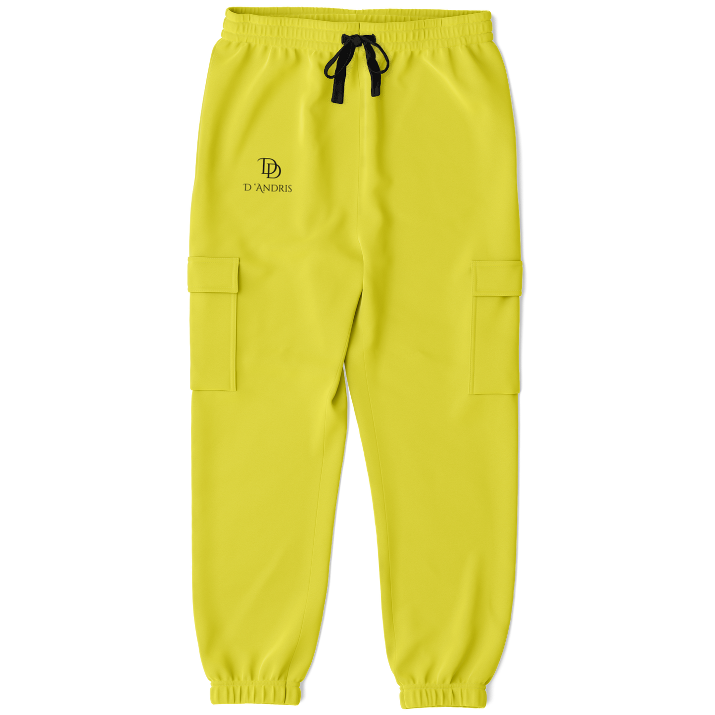 Yellow Cargo Sweatpants