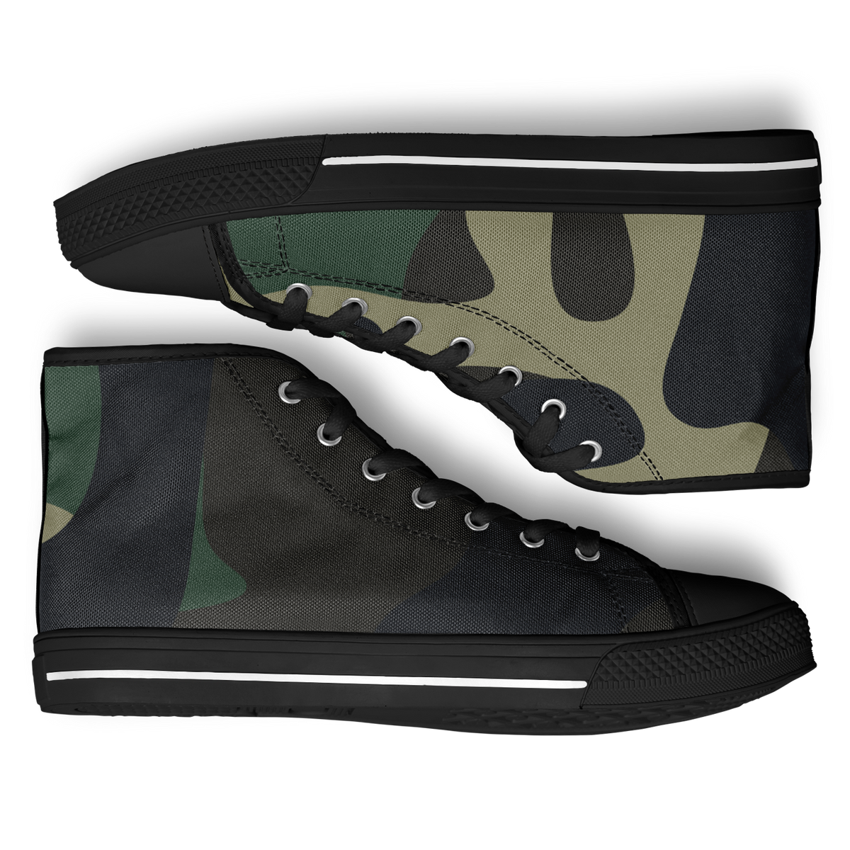 Camo High Top Shoes