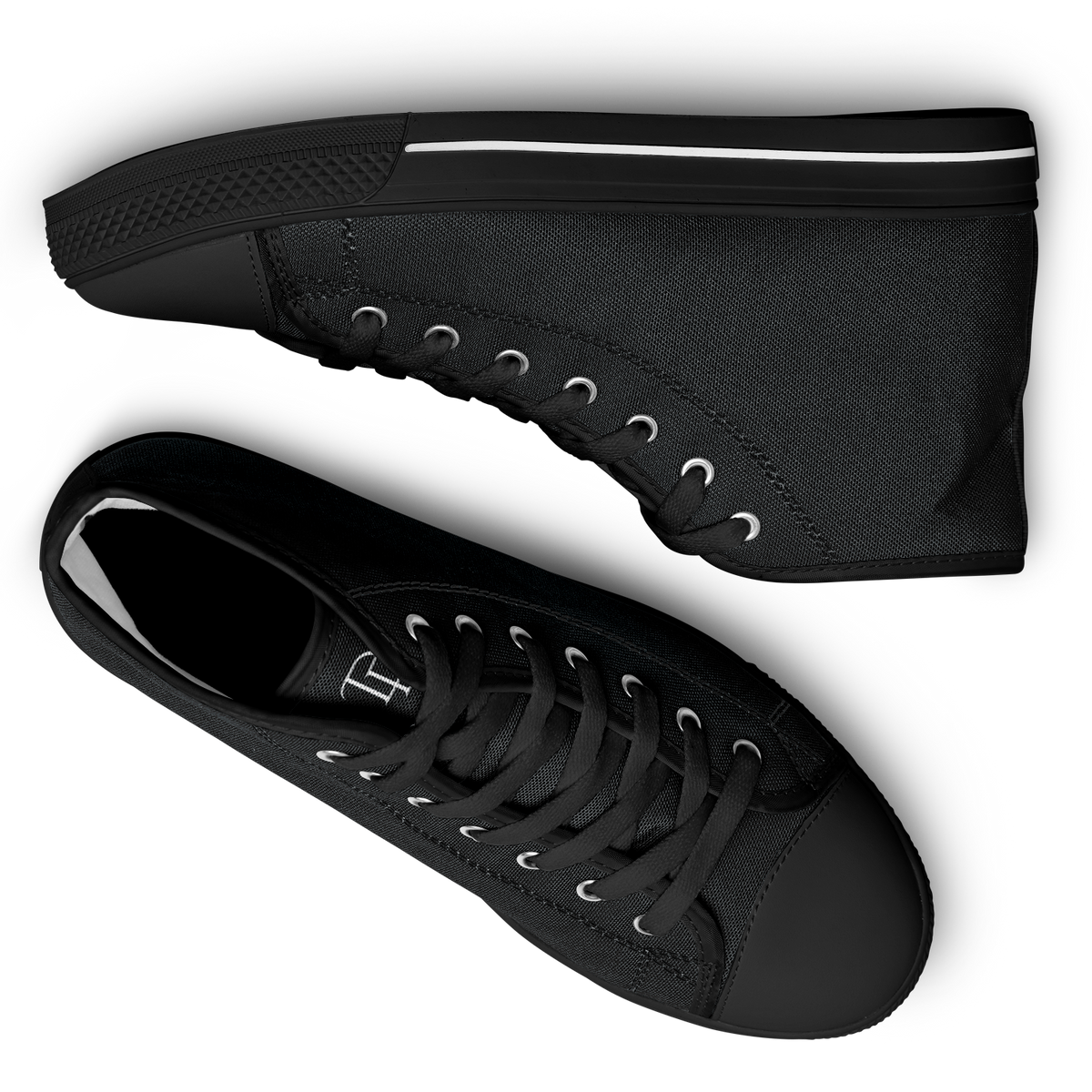 Black High Top Shoes