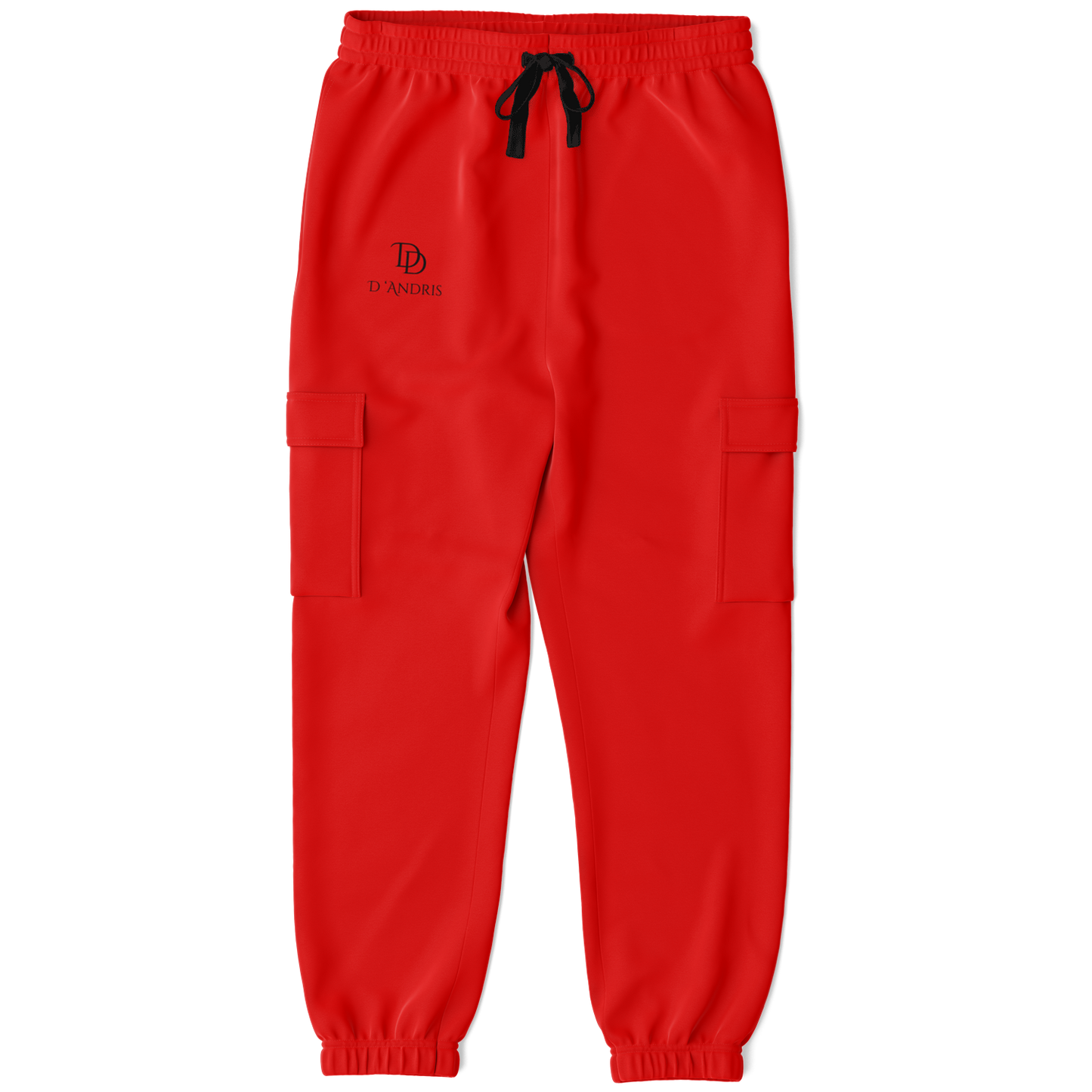 Red Cargo Sweatpants