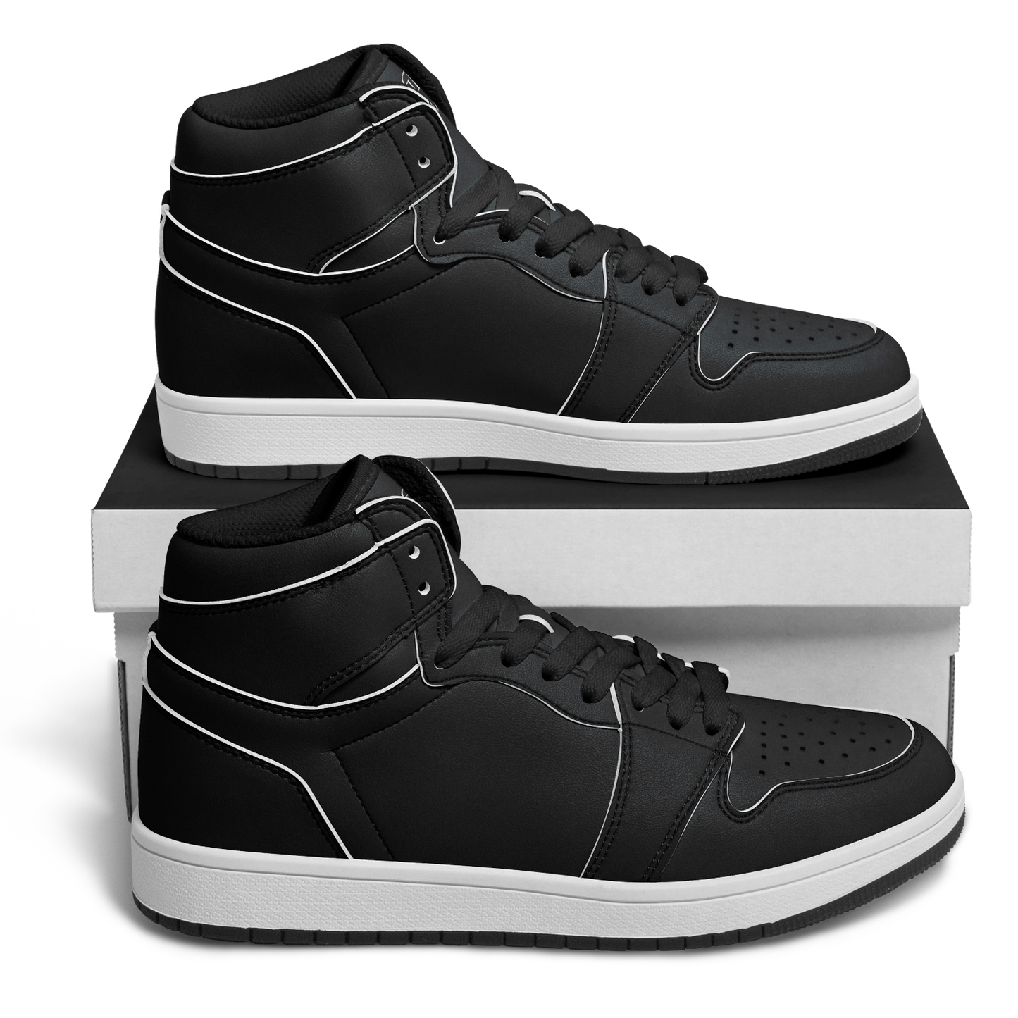 Black High Top Shoes