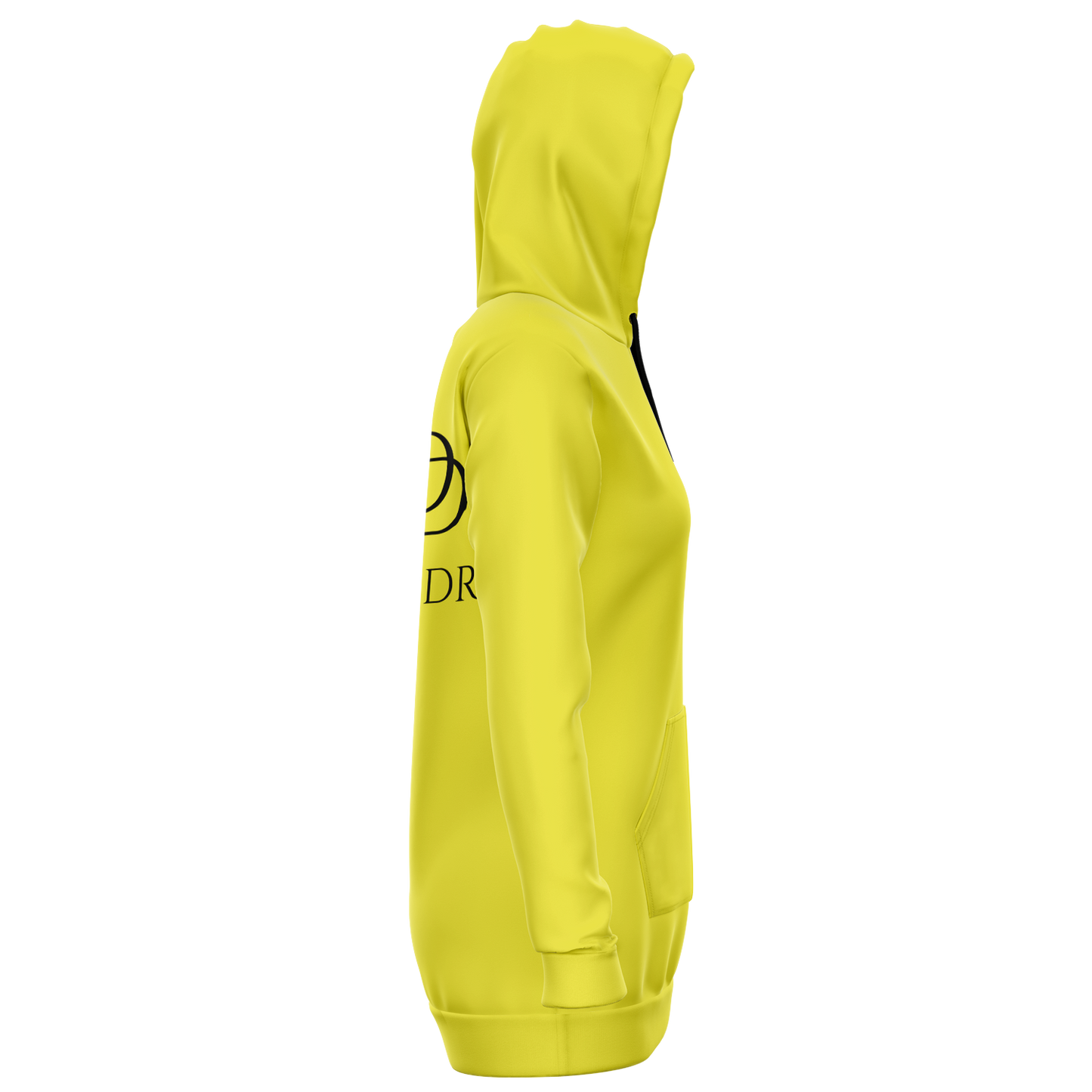 Yellow Longline Hoodie