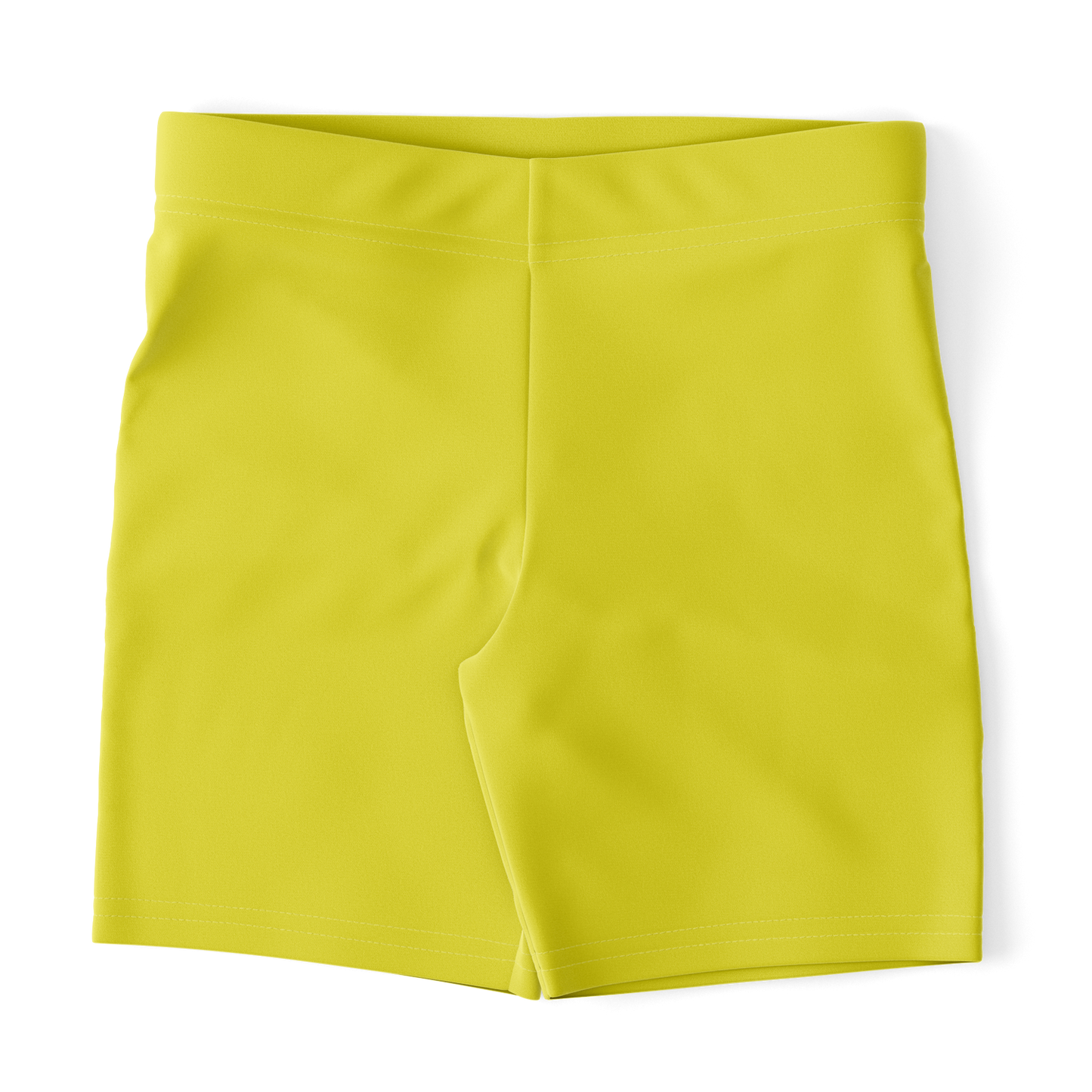 Yellow Legging Shorts