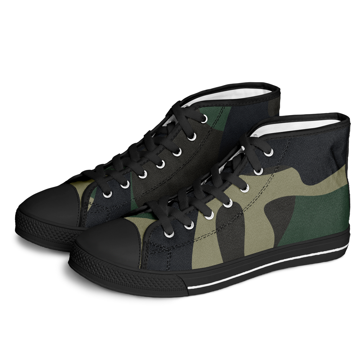 Camo High Top Shoes