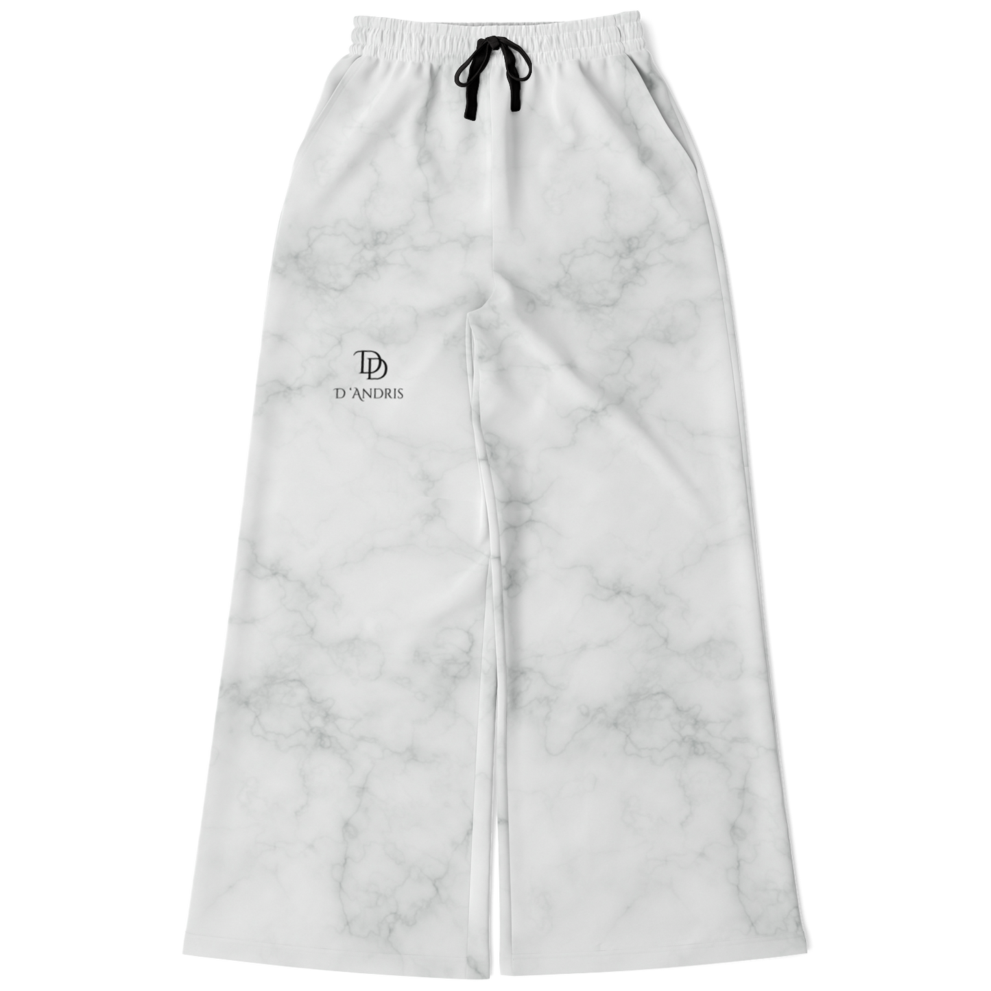 White Marble Flare Jogger