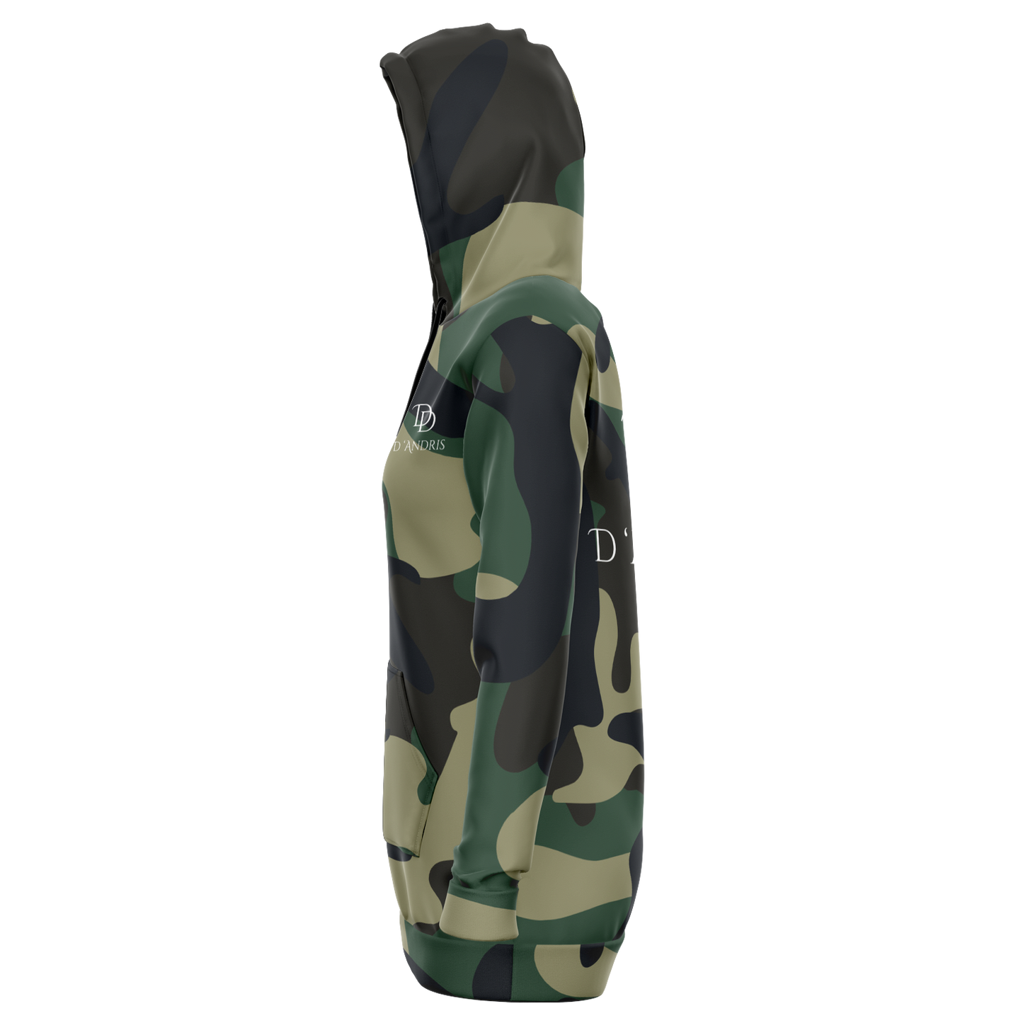 Camo Longline Hoodie