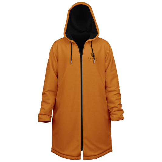 Orange Zipper Cloak