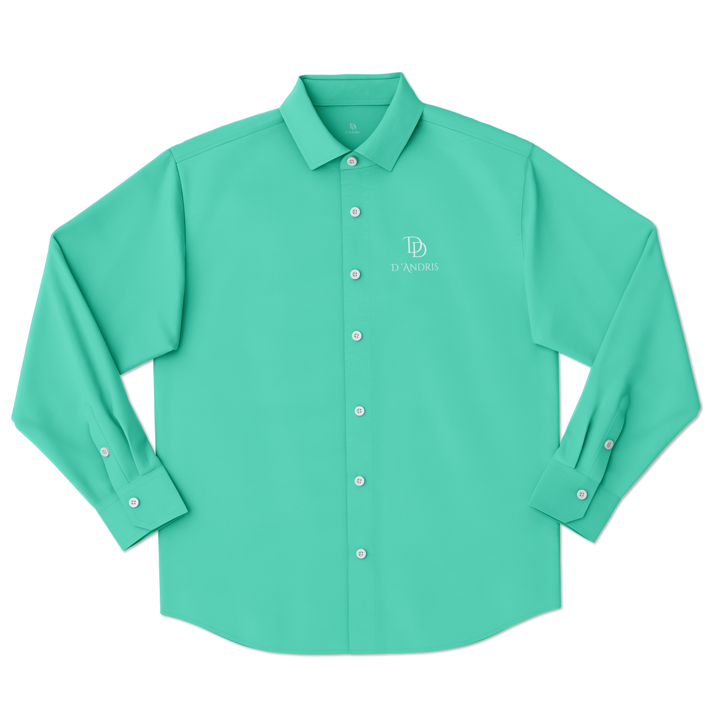 Mint Long Sleeve Button Down Shirt