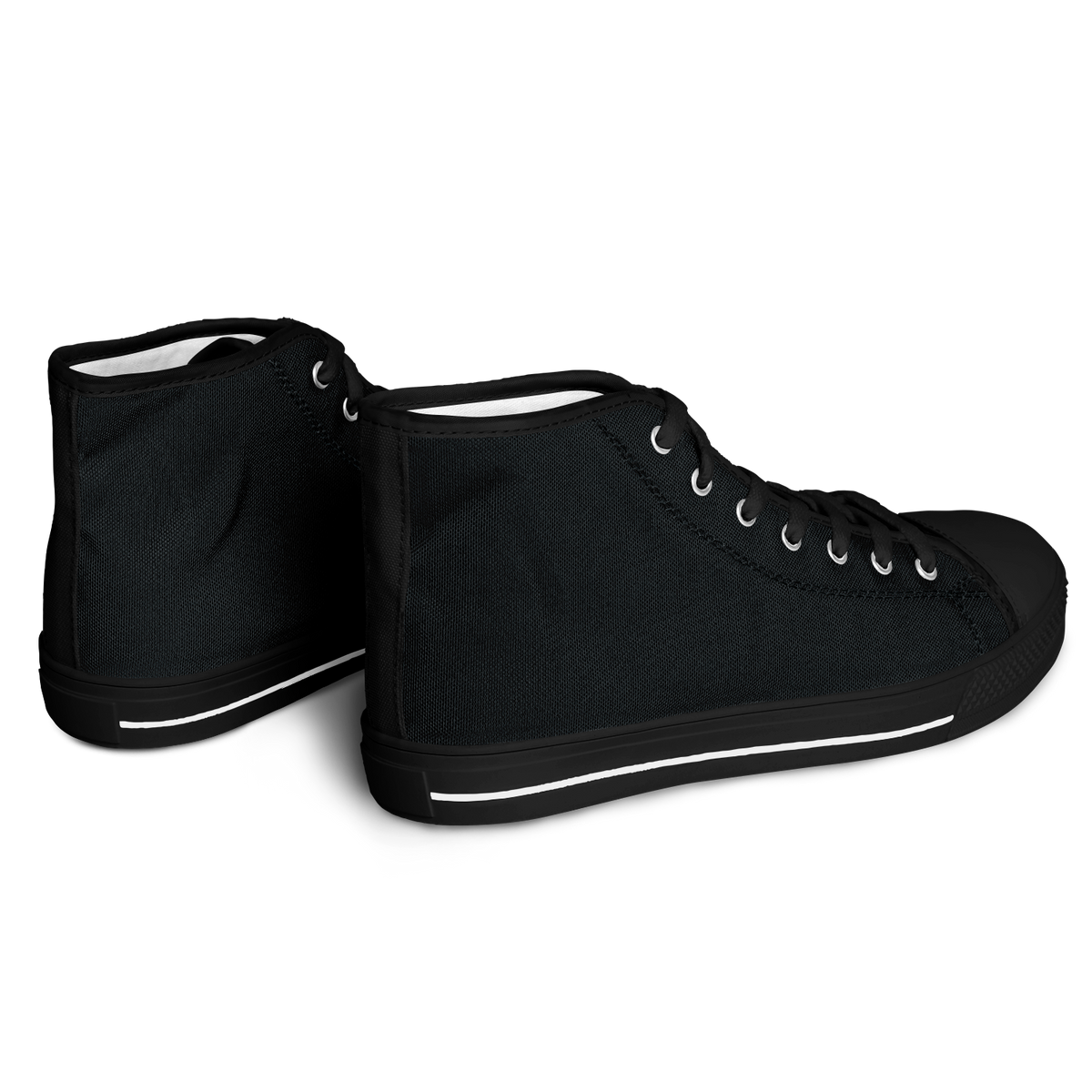 Black High Top Shoes
