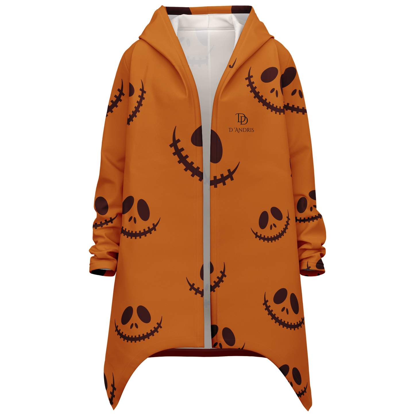 Halloween Jack's Smile Heavyweight Elongated Cloak