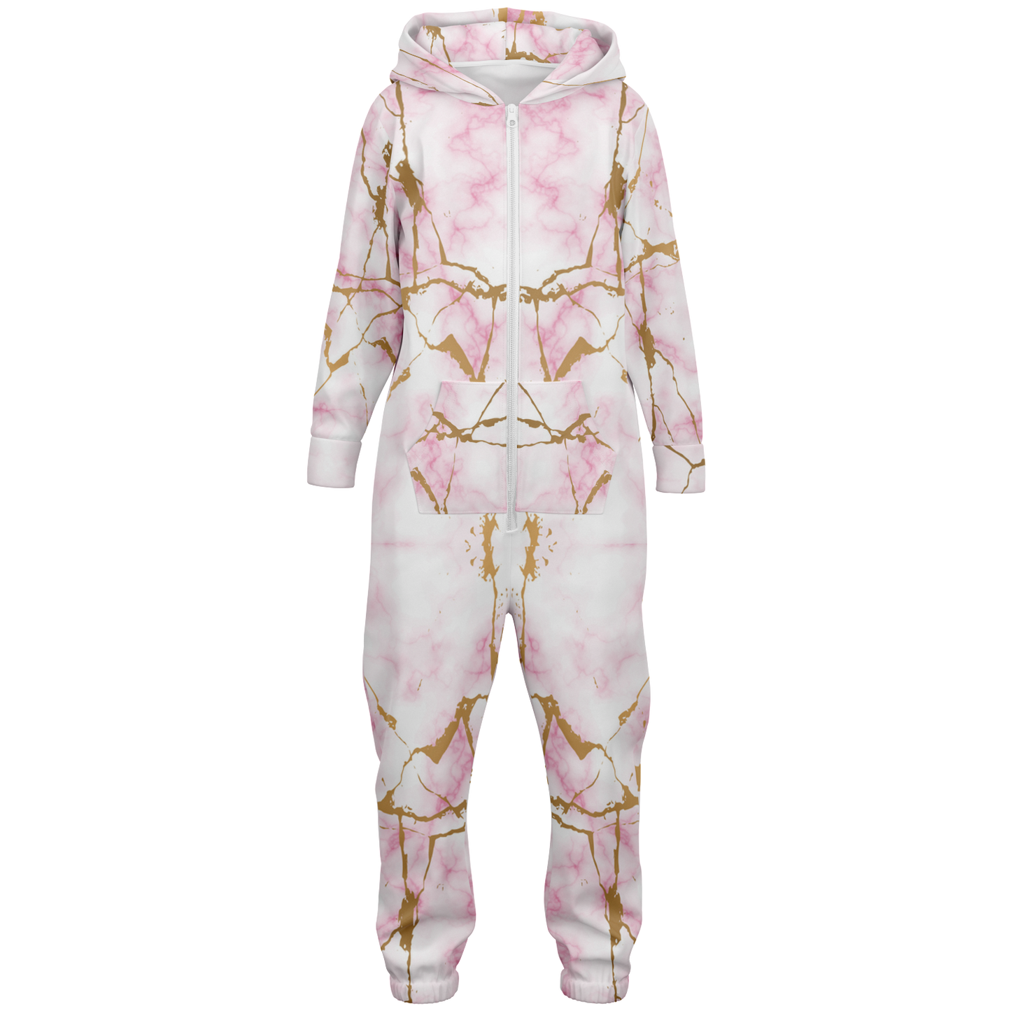 Pink Marble Youth Jumpsuit