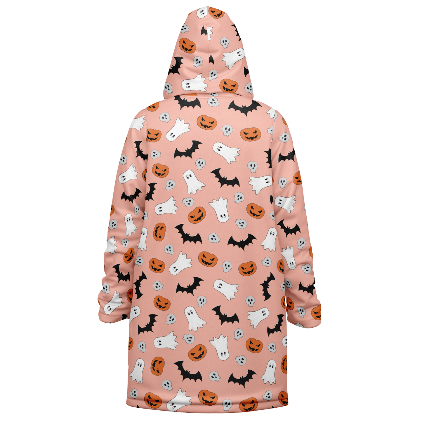Halloween Boo Zipper Cloak