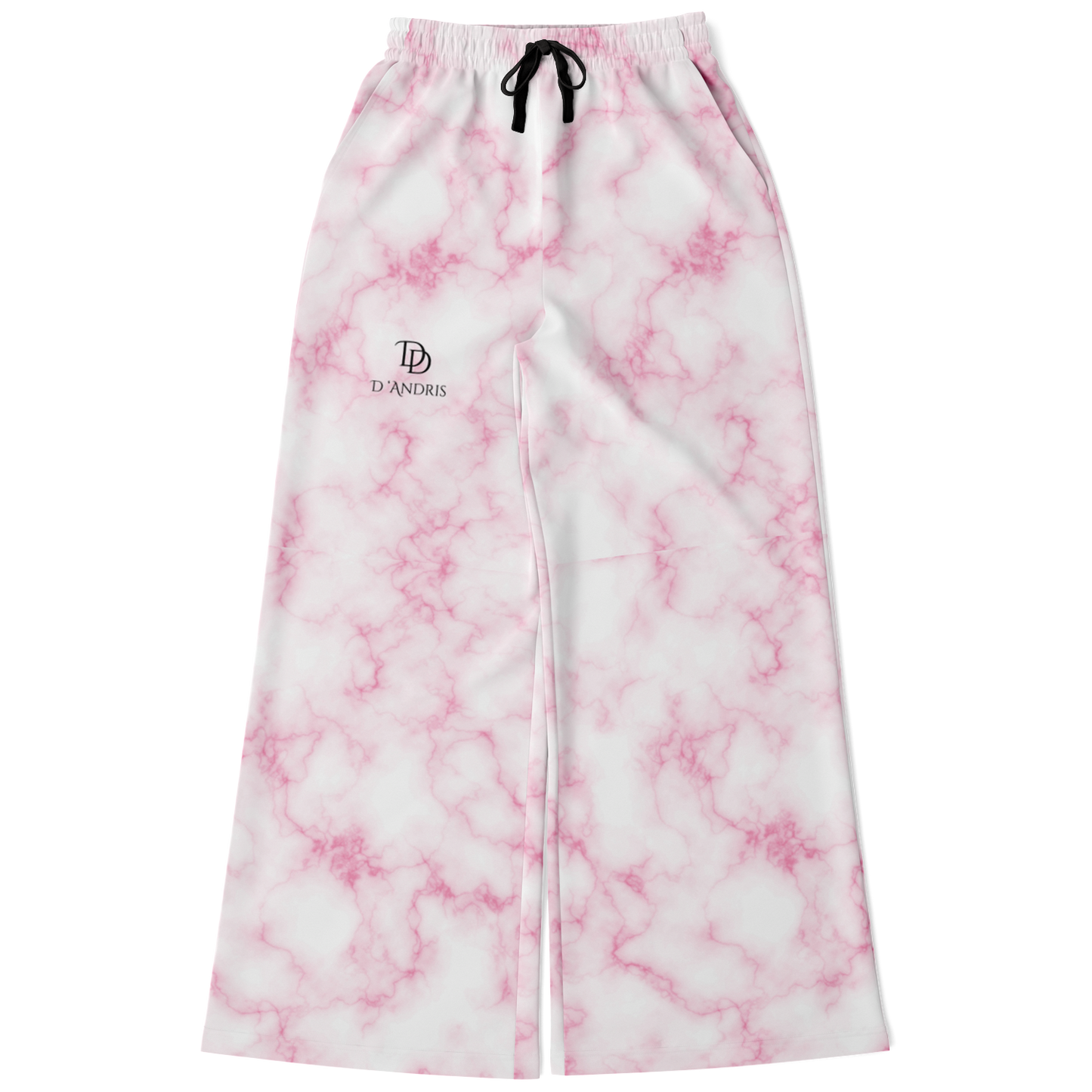 Pink Marble Flare Jogger
