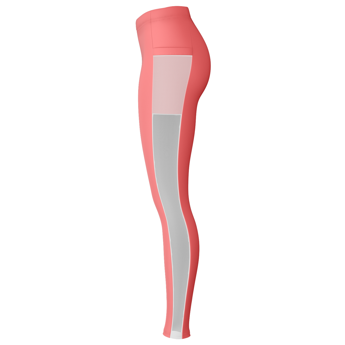 Salmon Mesh Pocket Legging