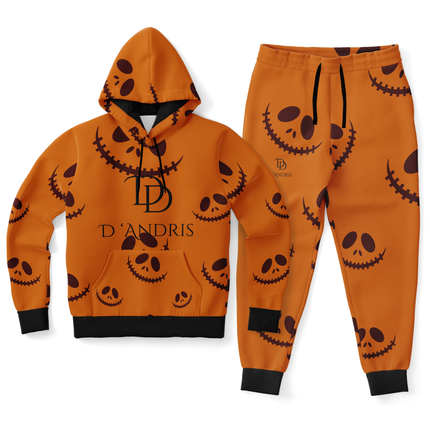 Halloween Jack's Smile Pullover Hoodie & Jogger
