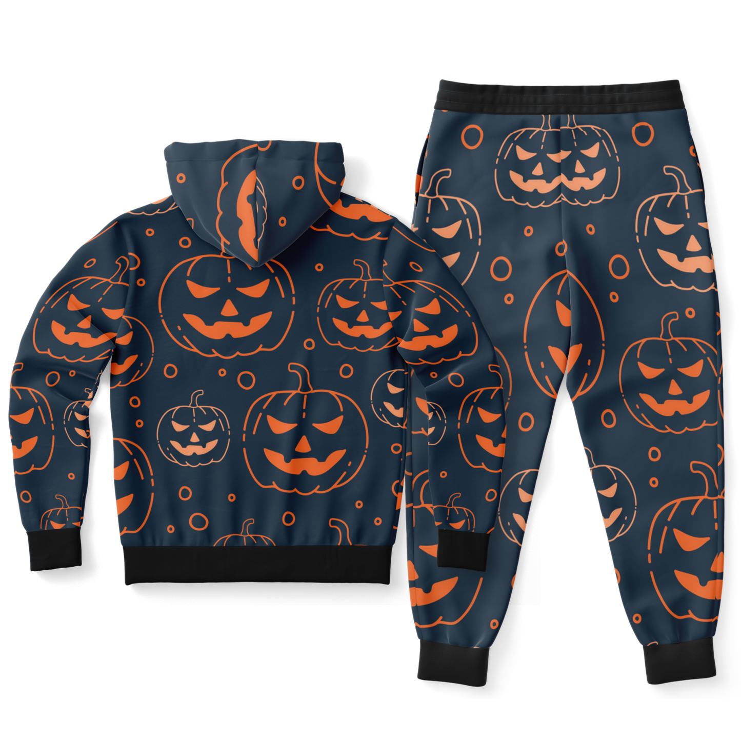 Halloween Jack-O-Lantern Pullover Hoodie & Jogger