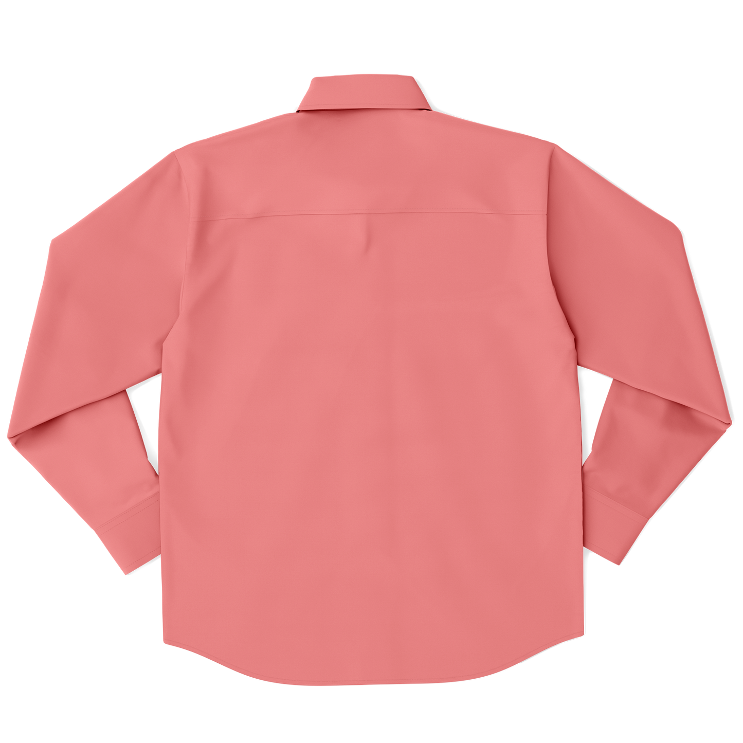 Salmon Long Sleeve Button Down Shirt