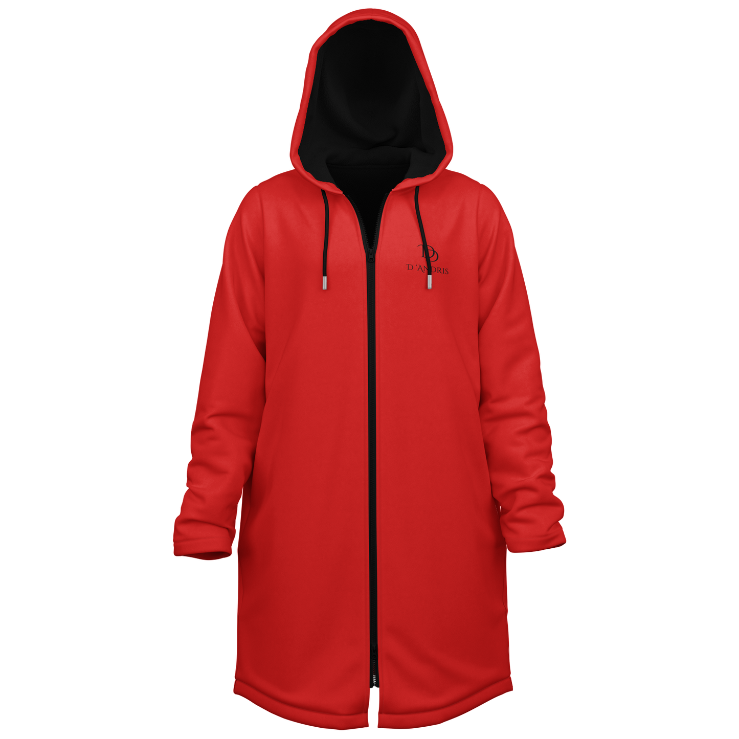 Red Zipper Cloak