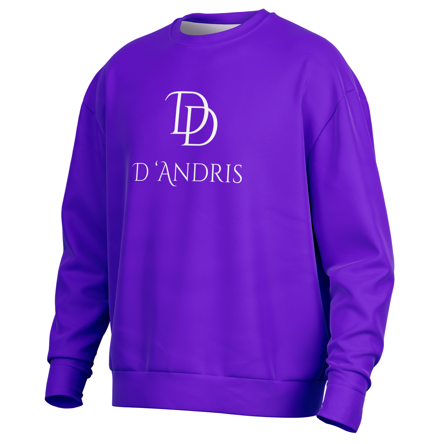 Purple Heavyweight Over-sized Sweatshirt