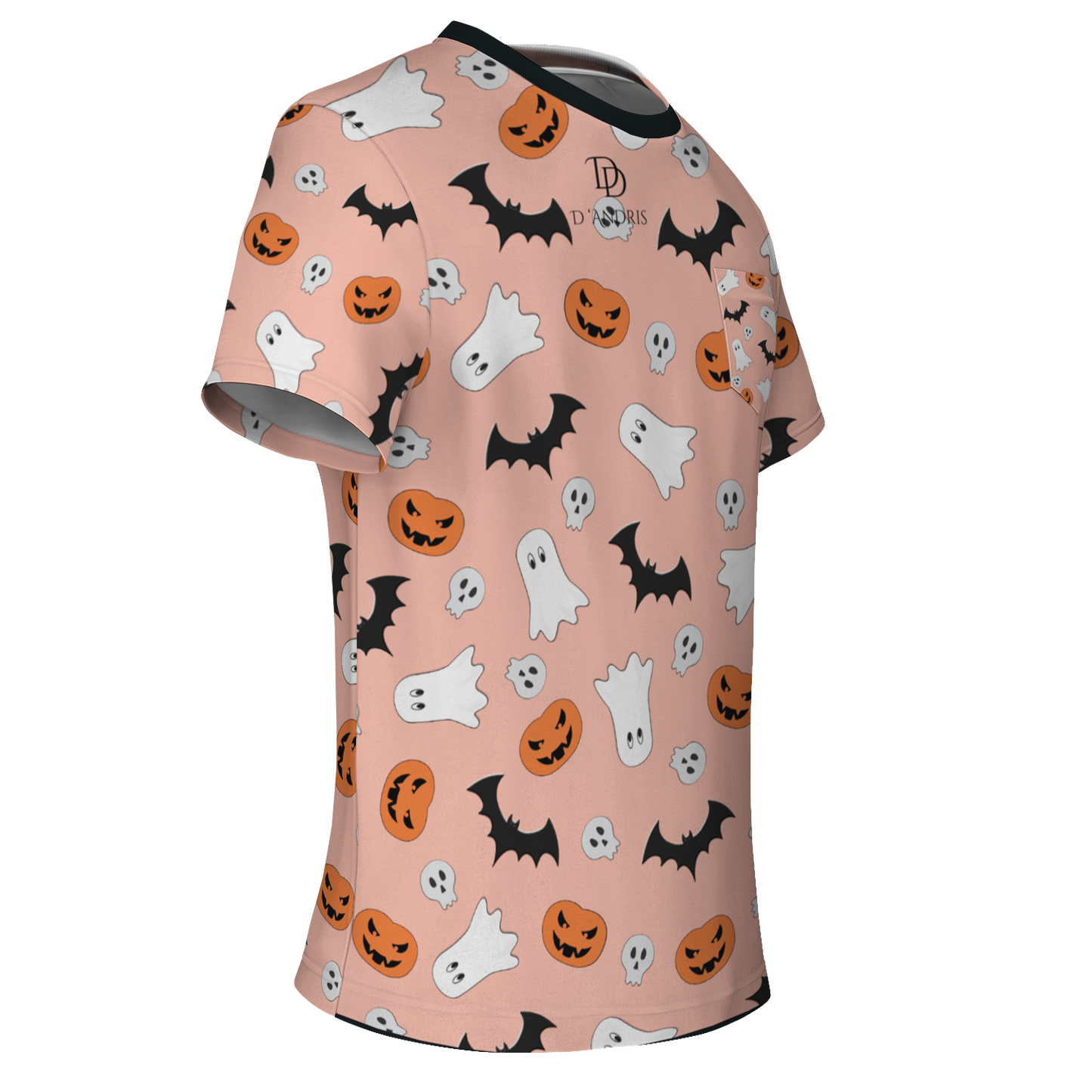 Halloween Boo Pocket T-shirt