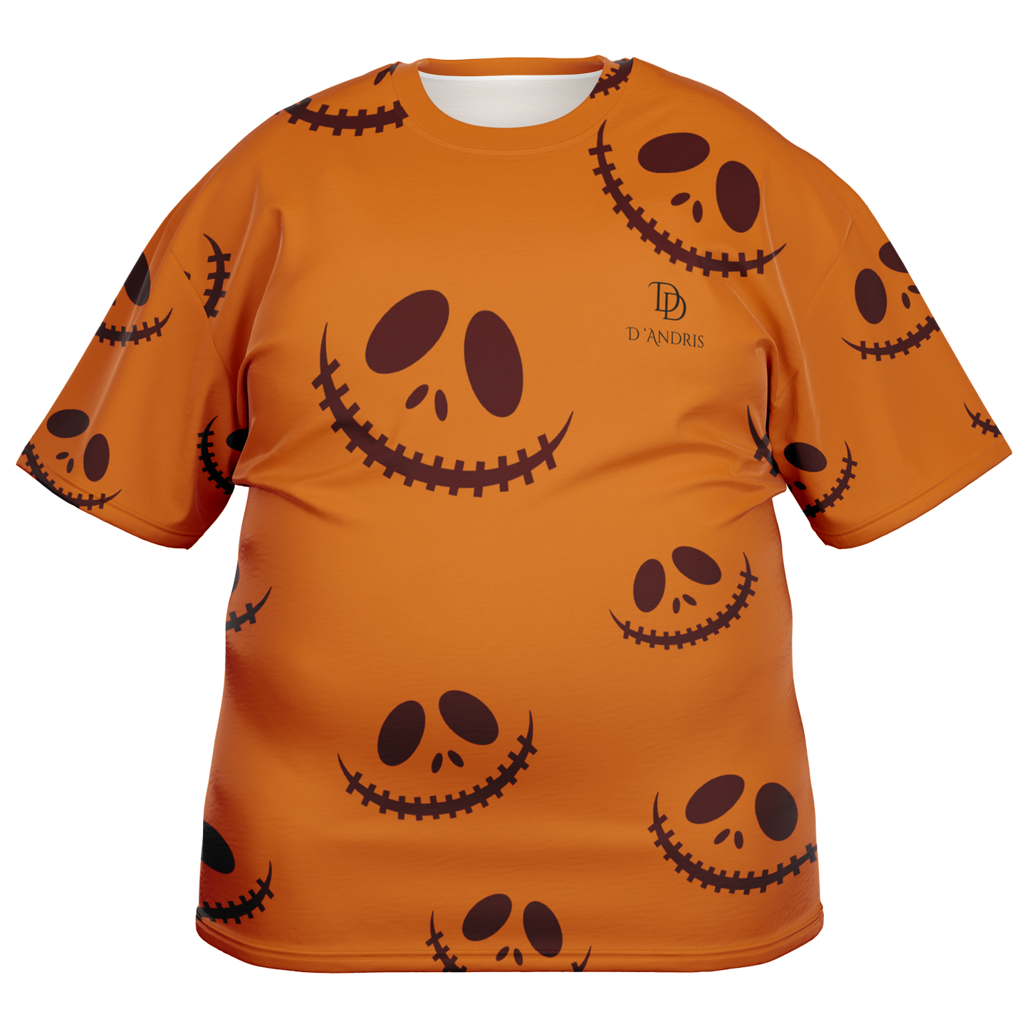 Halloween Jack's Smile Pius-size T-Shirt